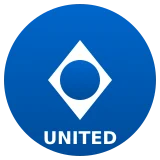 United fuel brand logo — Melbourne petrol station listing