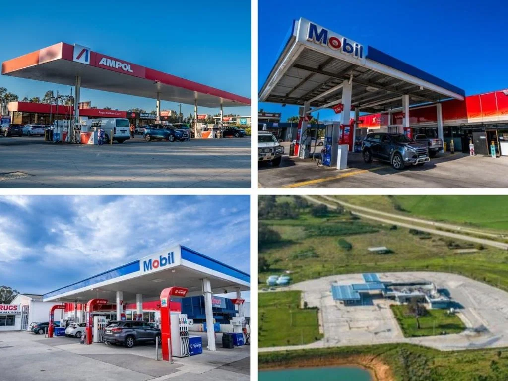 Caltex petrol station price board showing E10, Unleaded 91, and Diesel prices
